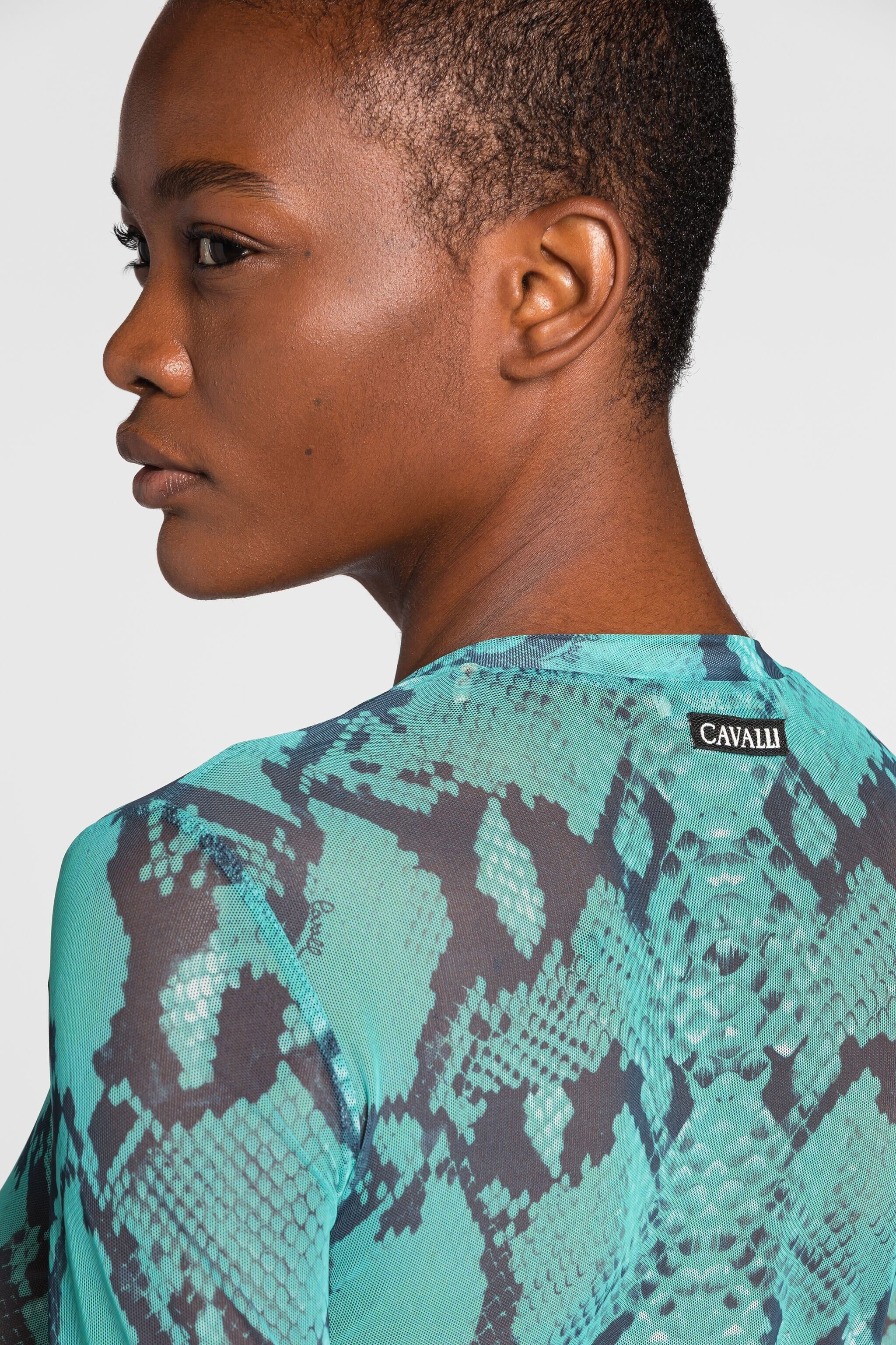 RC Rock Python-Print Top Light blue PKT60J-RSE38