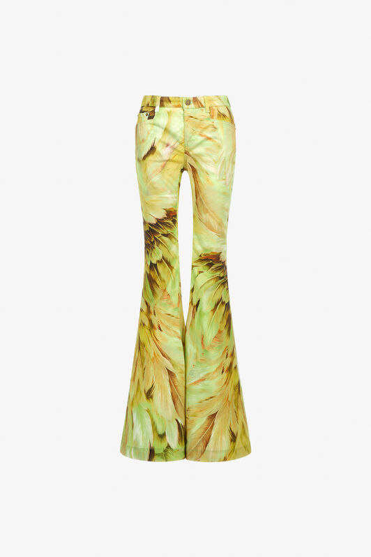 RC Plumage print denim Hellgrün SWJ205-DAL71