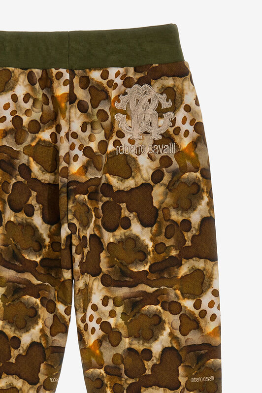 JU Printed pants Hellbraun SJT240-5OI76