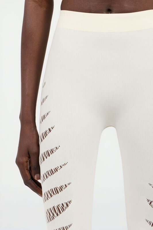RC Leggings Blancos con Aberturas Marfil UKT230-MA001