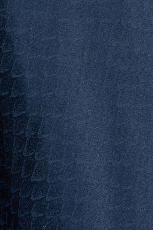 RC Fluid Silk Pants With Print Dark blue UKT209-SZN57
