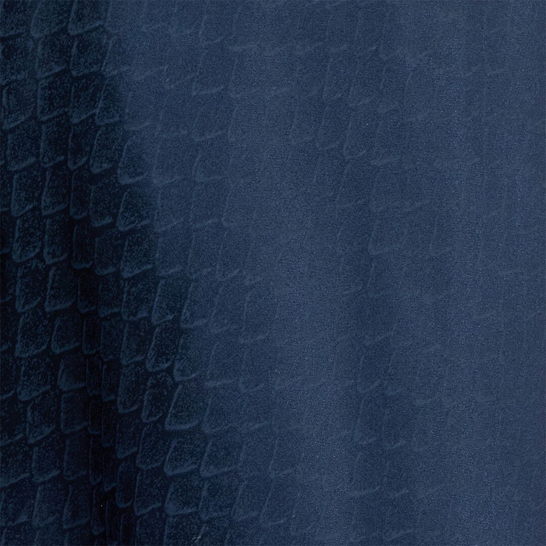 RC Fluid Silk Pants With Print Dark blue UKT209-SZN57