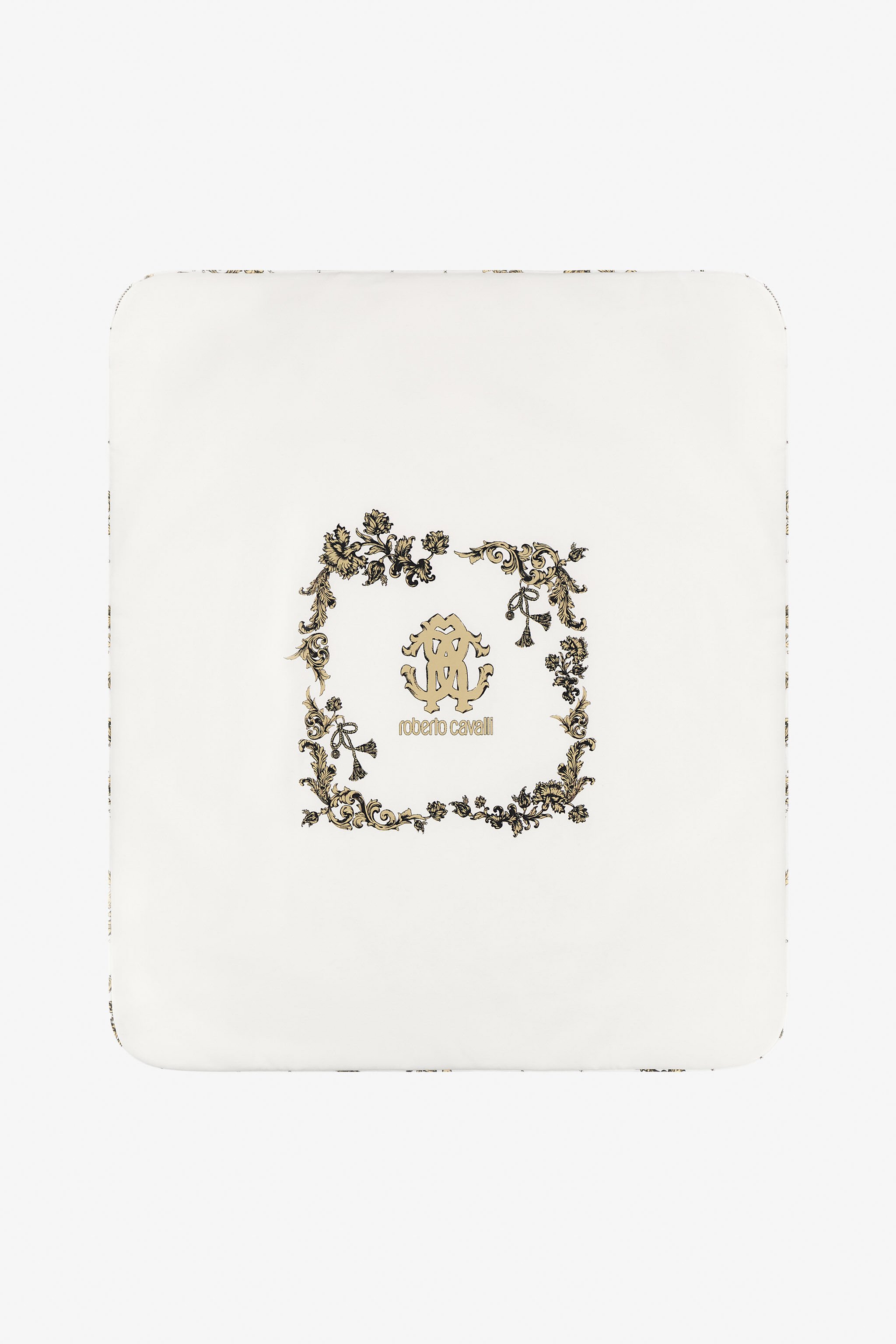 JU Coperta con Monogram RC Bianco SJT802-JD001