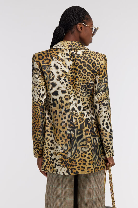 RC Blazer stampa Jaguar Skin Marrone chiaro SKT405-4QG34