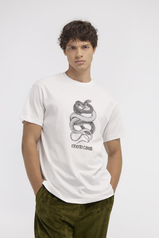 RC T-shirt with Snake print White NOT60S-JD060