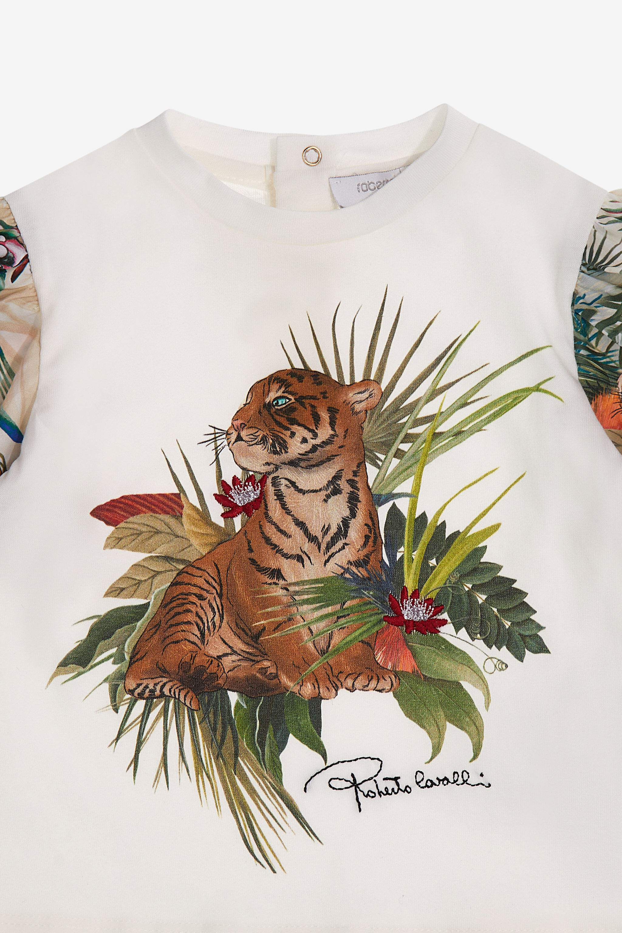 JU T-shirt con stampa Bianco SJT646-JD001