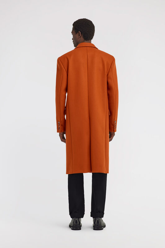 RC Cappotto con fodera Broccato Arancione TRT510-WH001