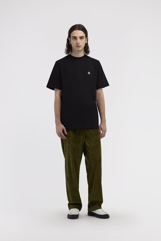 RC T-shirt with Monogram RC Schwarz SRT61A-JD060