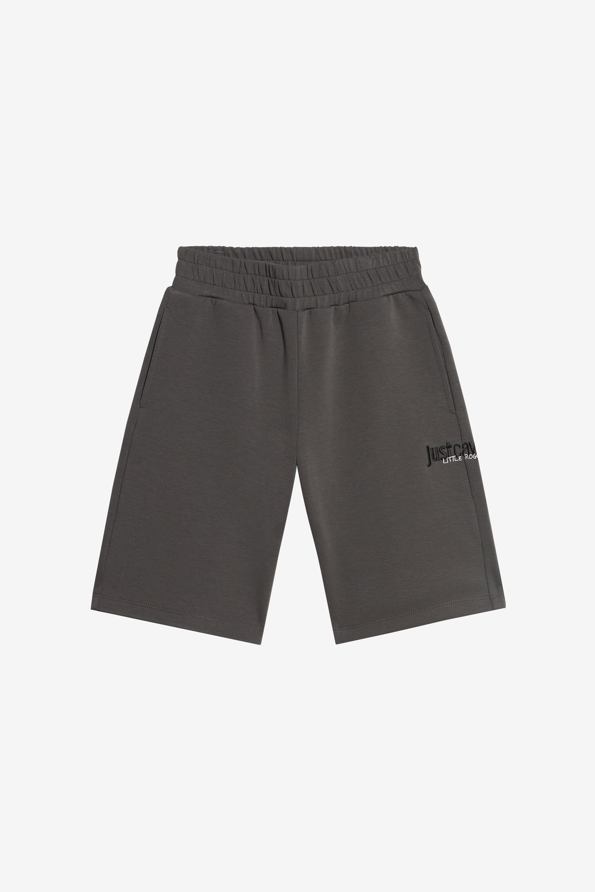 JC Graue Shorts Aus Baumwollmischung DARK GREY WFT21M-CF048