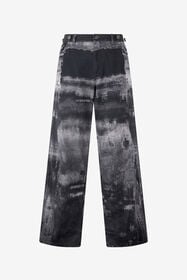 ${brand} Pure Cotton Pants With A Used Effect ${colorDescription} ${masterID}