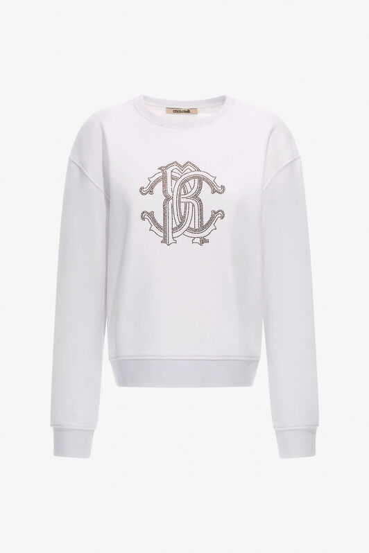 RC Sweatshirt with Monogram RC White NOT67A-CF052