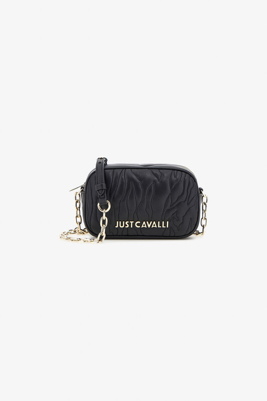 JC Just Cavalli Shoulder Bag Black TFB067-TF432