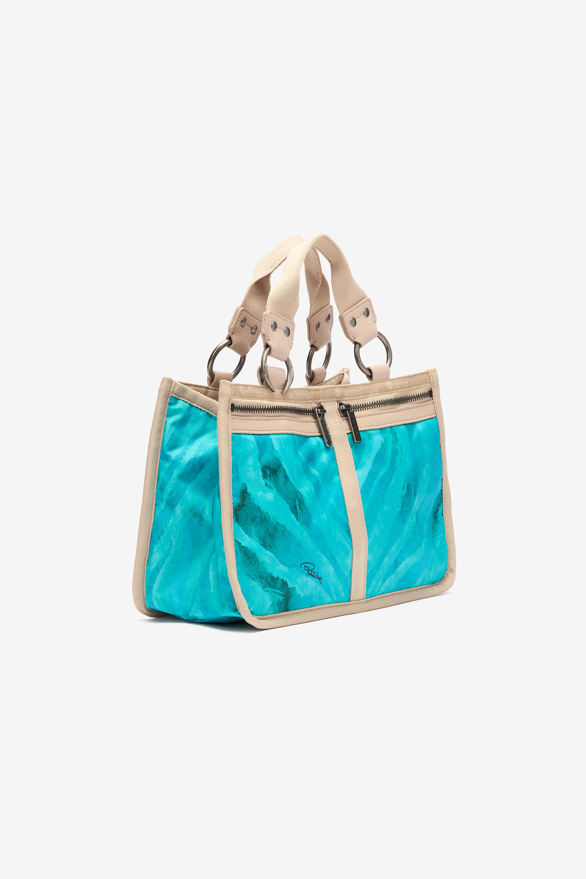 RC Milano Bag With Print Light blue ULL008-IL020