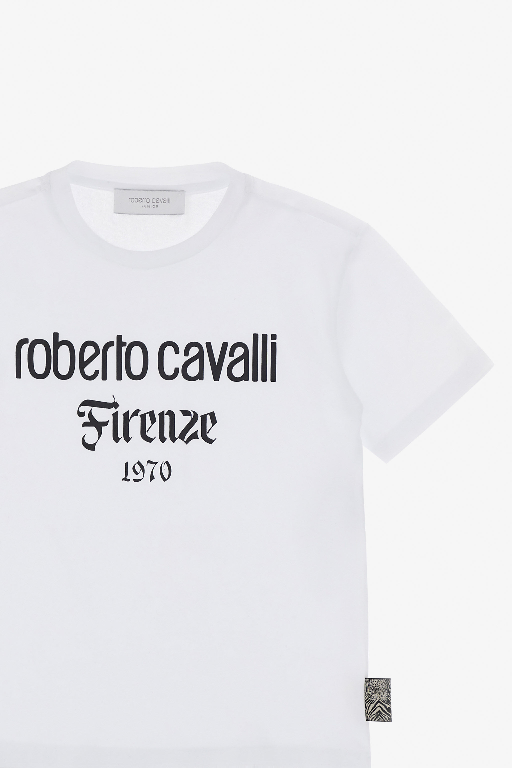 JU T-shirt con Logo RC Bianco TJT60B-JD001