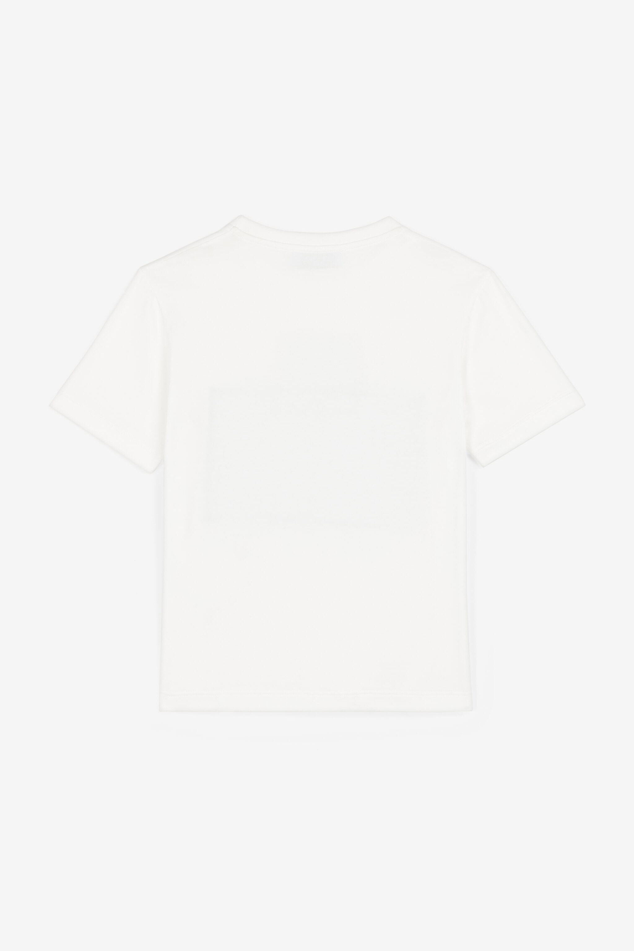 JU Animalier Patchwork-Print Appliqué T-Shirt White OJT623-ISA2J