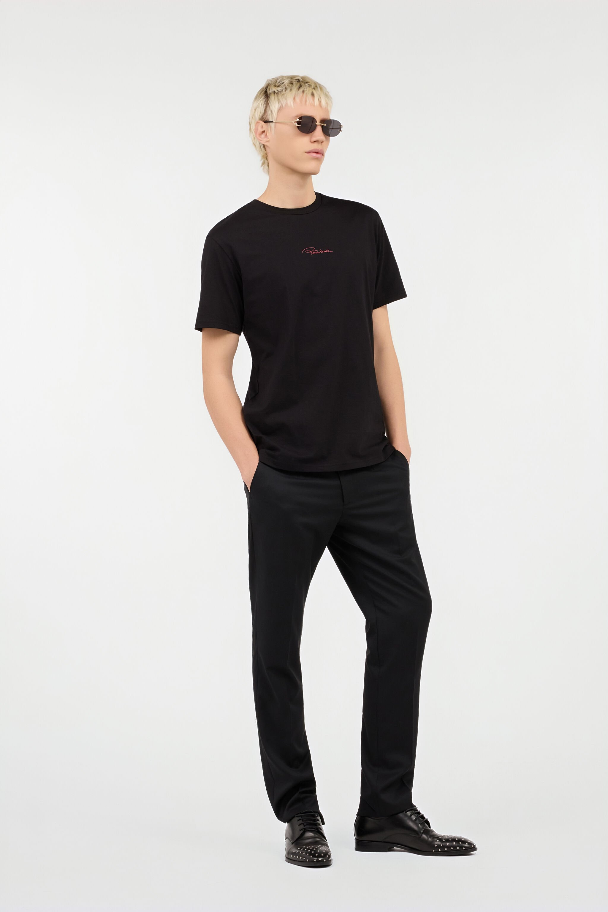 RC T-shirt con Stampa Serpente RC T-shirt con Stampa Serpente BLACK ROT60E-JD065