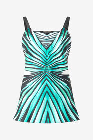 ${brand} Seidentop Mit Ray of Sea Print ${colorDescription} ${masterID}