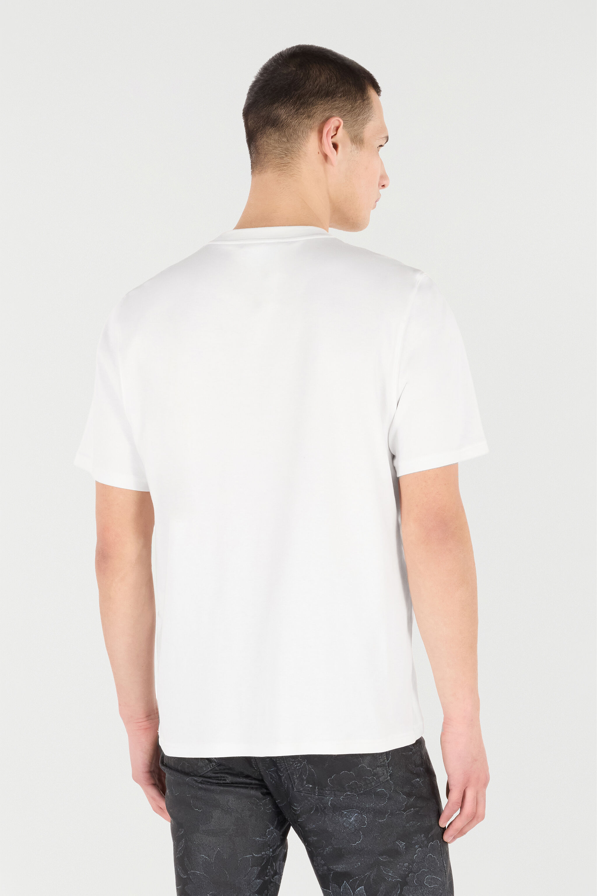 RC T-Shirt Con Patch Logata Bianco VNT61D-JJ080