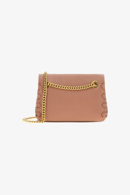 RC Mirror Snake Leather Shoulder Bag RC Mirror Snake Leather Shoulder Bag Light brown JSB005-PZA12