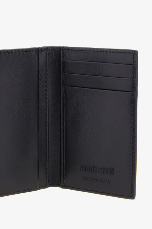RC Cartera con monograma RC Negro/Blanco SRA001-PZ588