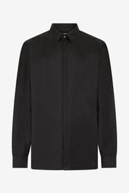 RC Camicia In Seta Nera BLACK SOT70B-SE001