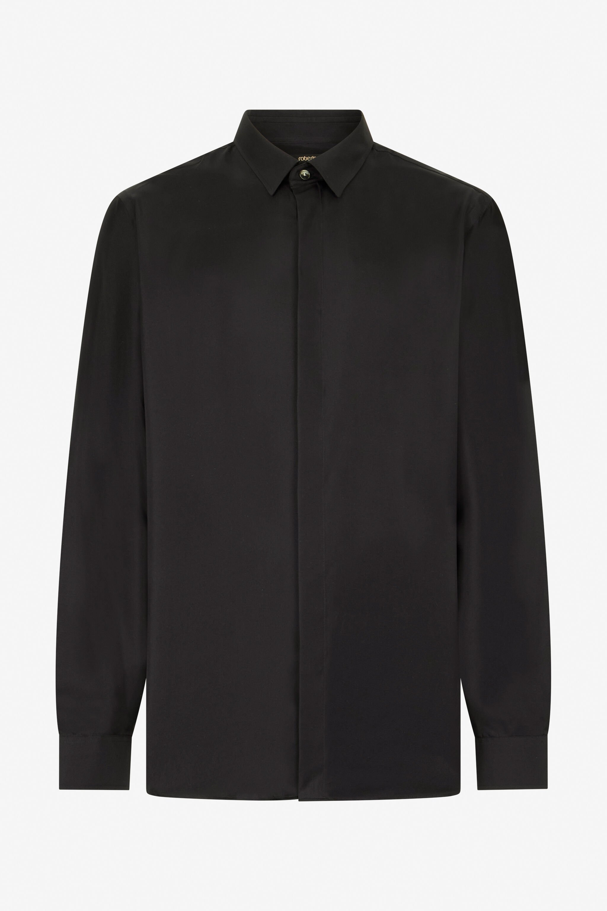 RC Black Silk Shirt  BLACK SOT70B-SE001