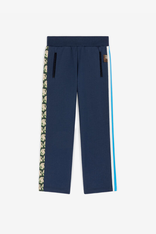 JU RC Monogram Side-Stripe Track Pants Dark blue RJT20S-CF050