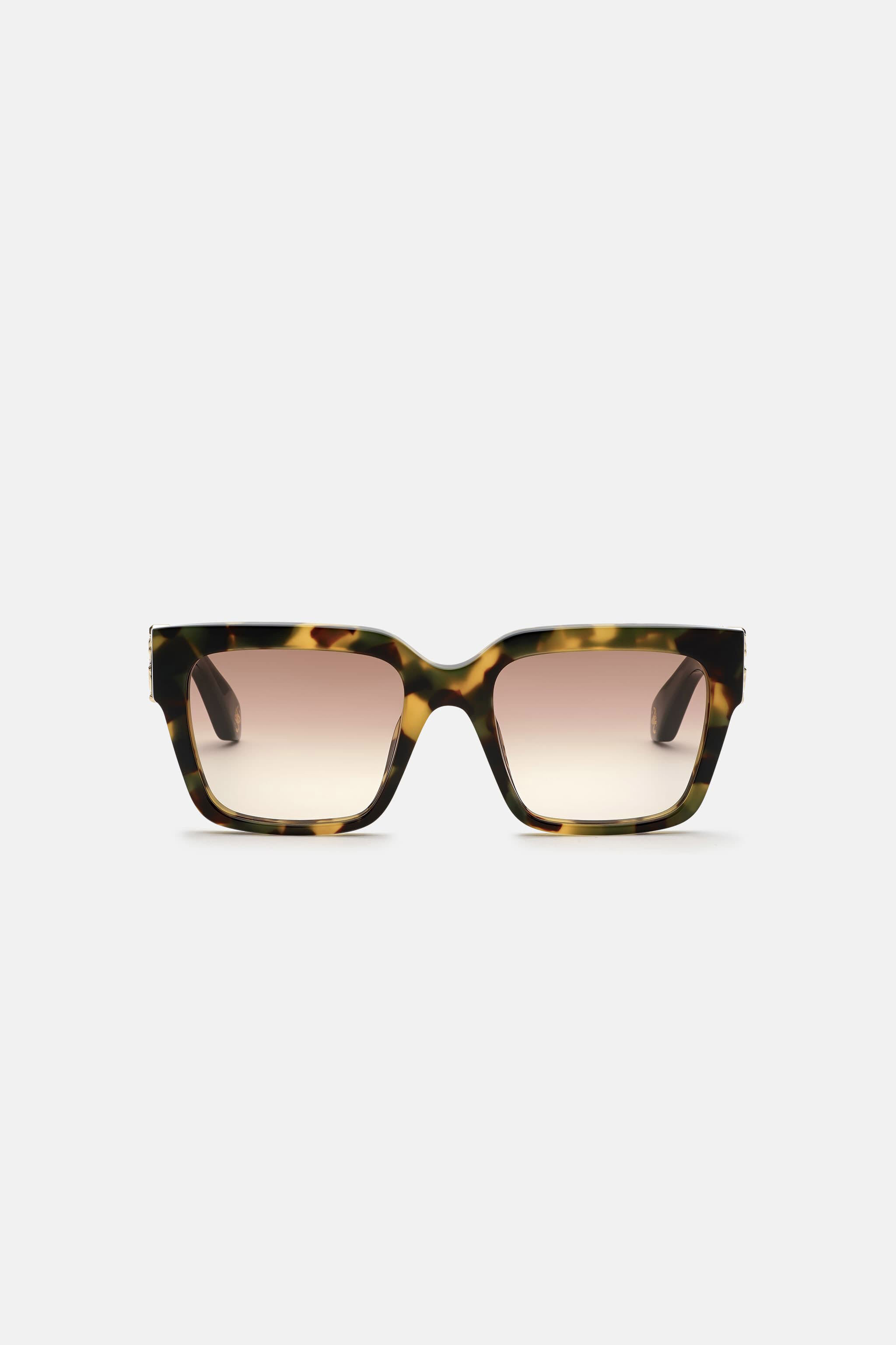 RC Sunglasses Roberto Cavalli Monogram Collection Marron foncé RALD83-ID086
