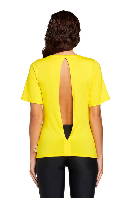 UG Logo-print T-shirt BLAZING YELLOW MYY04T-JV025