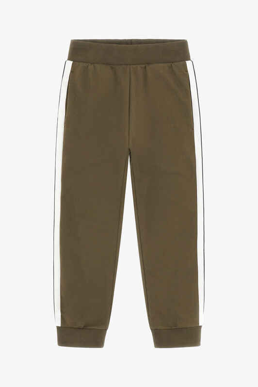 JU Sweatpants With Side Bands MILITARY GREEN TJT20E-CF050