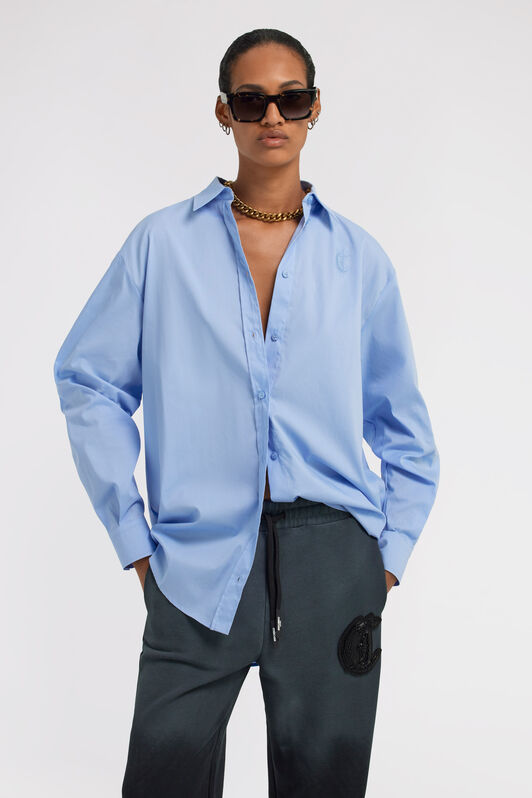 JC Just Cavalli Shirt Light blue TFT127-TF192