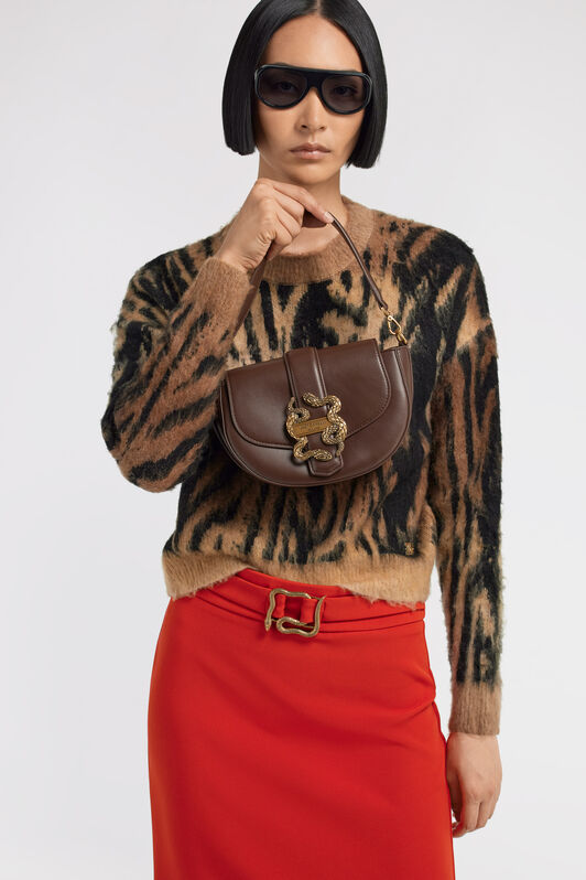 JC Just Cavalli Shoulder Bag Braun TFB033-TF398