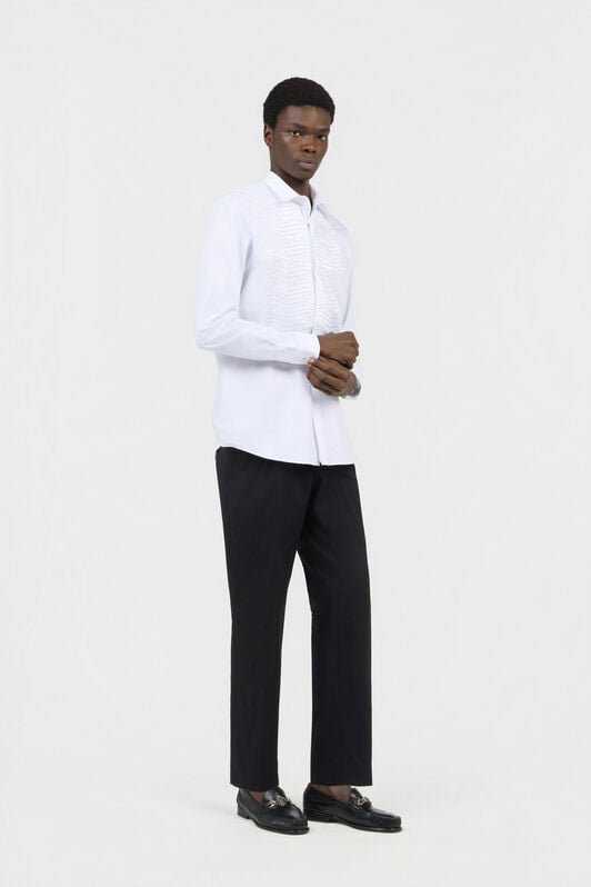 RC White Cotton Shirt WHITE SOT70E-3AD03