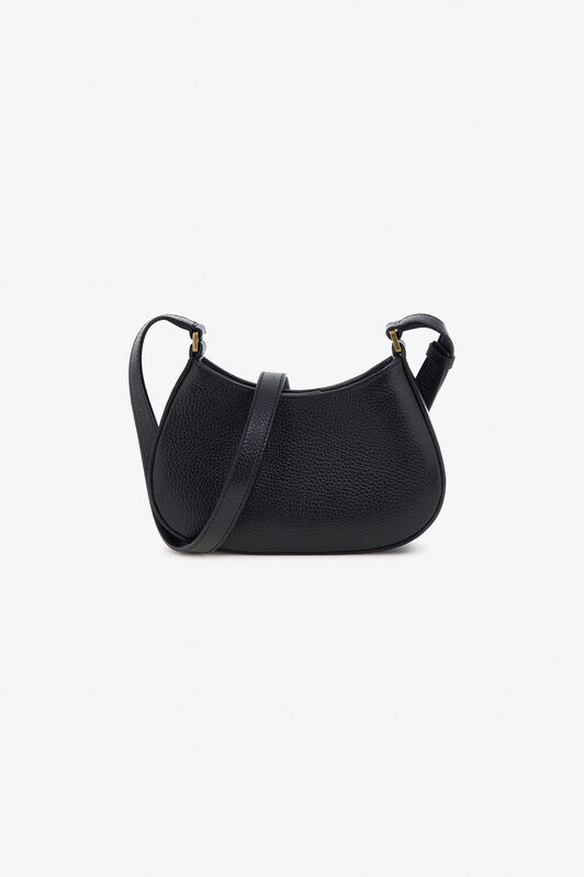 RC Shoulder Bag with RC Monogram Black OOB00F-PZA12