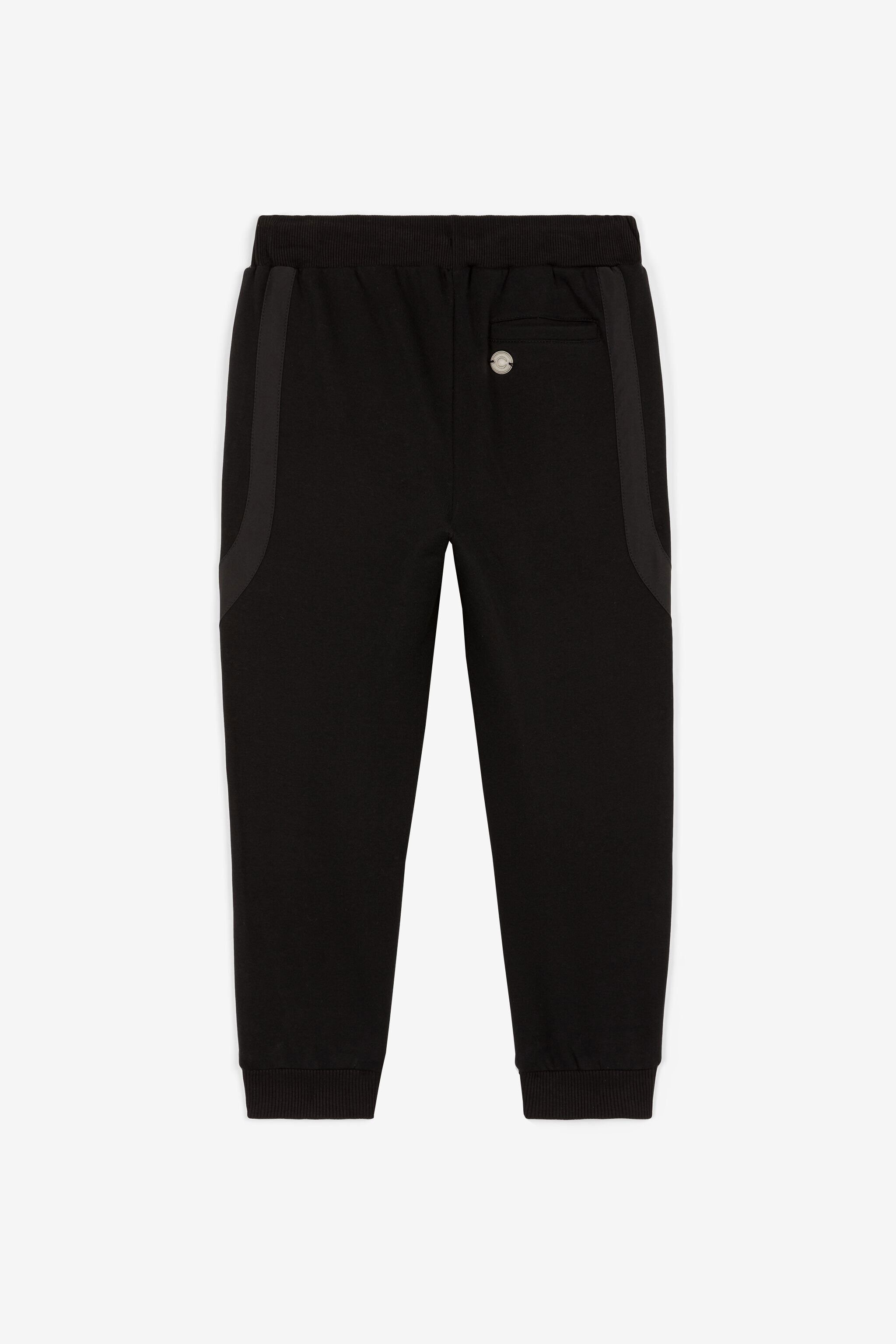 JU Logo-Embroidered Sweatpants Black OJT245-ISA2J