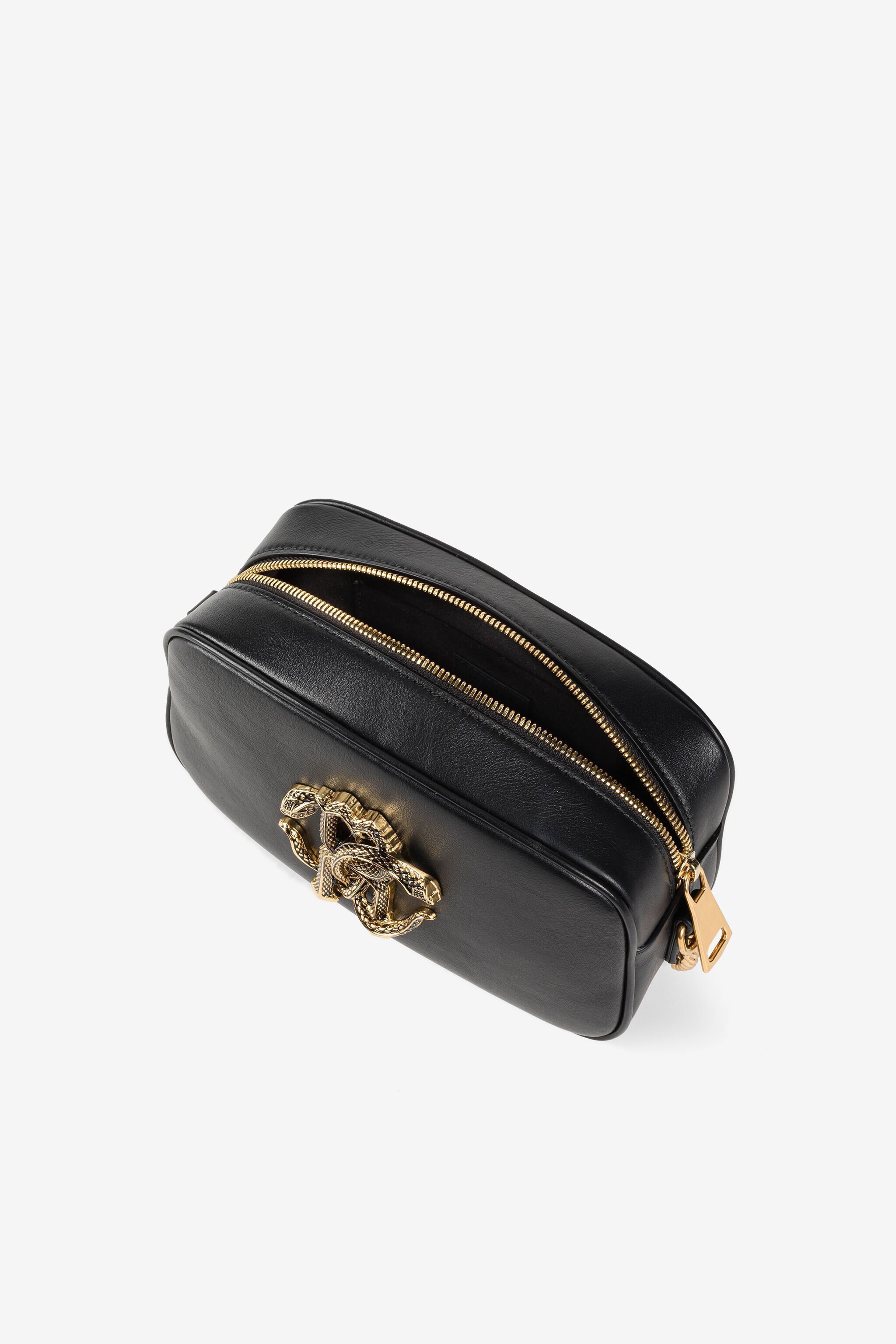 RC Mirror Snake Shoulder Bag Black RKB007-PZ905