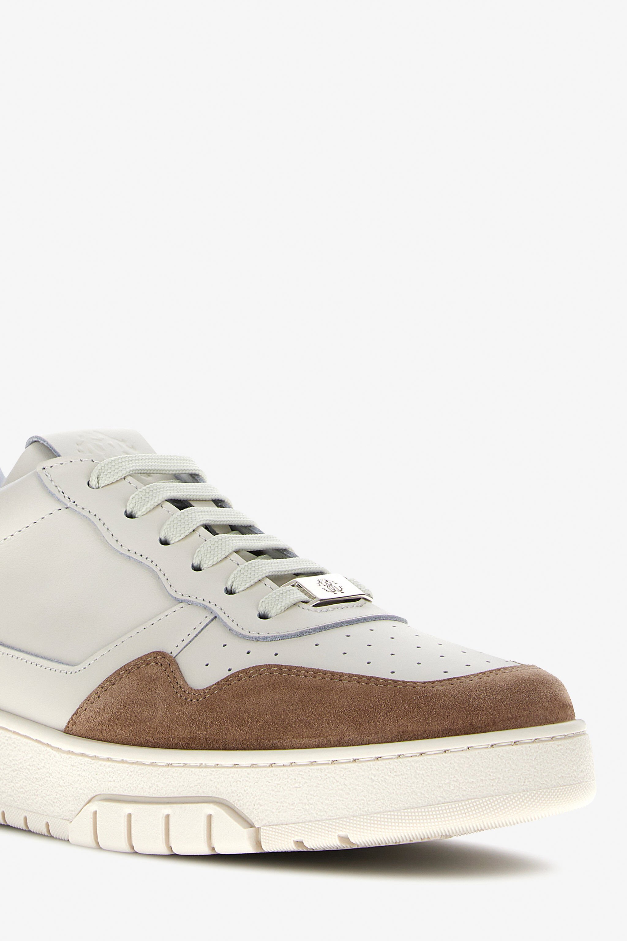 RC Sneakers con Logo Marrone NOS00B-PNO01