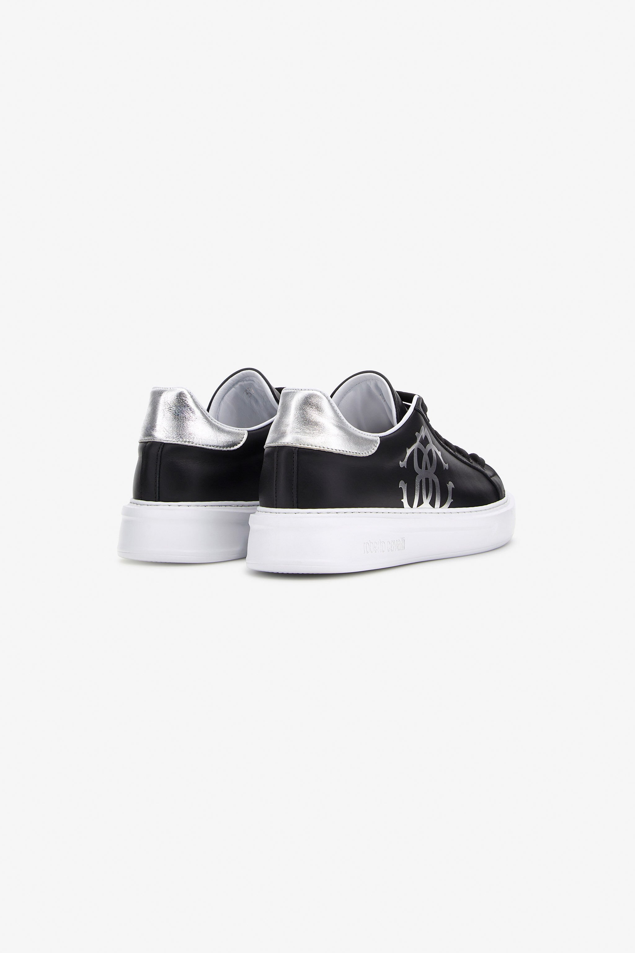 RC Sneakers with Monogram Mirror Snake Black NOS00C-PNO01