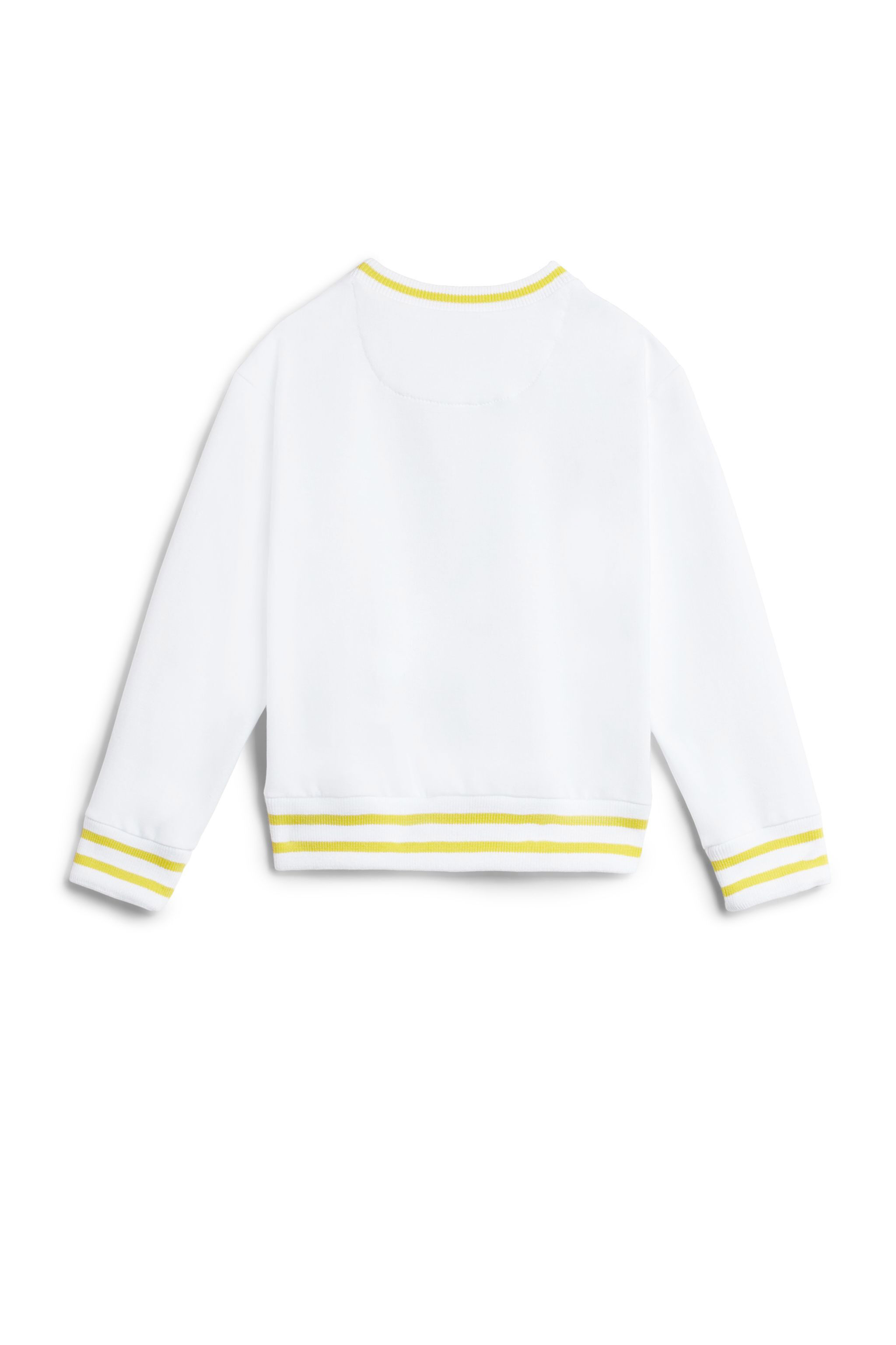 JU Pop Monogram sweatshirt WHITE IJT979-CF042