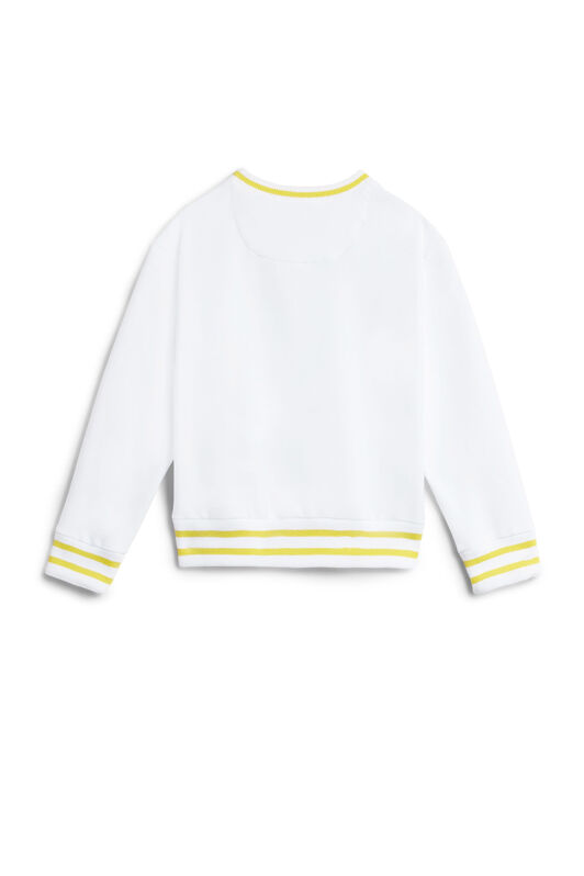 JU Pop Monogram sweatshirt JU Pop Monogram sweatshirt WHITE IJT979-CF042