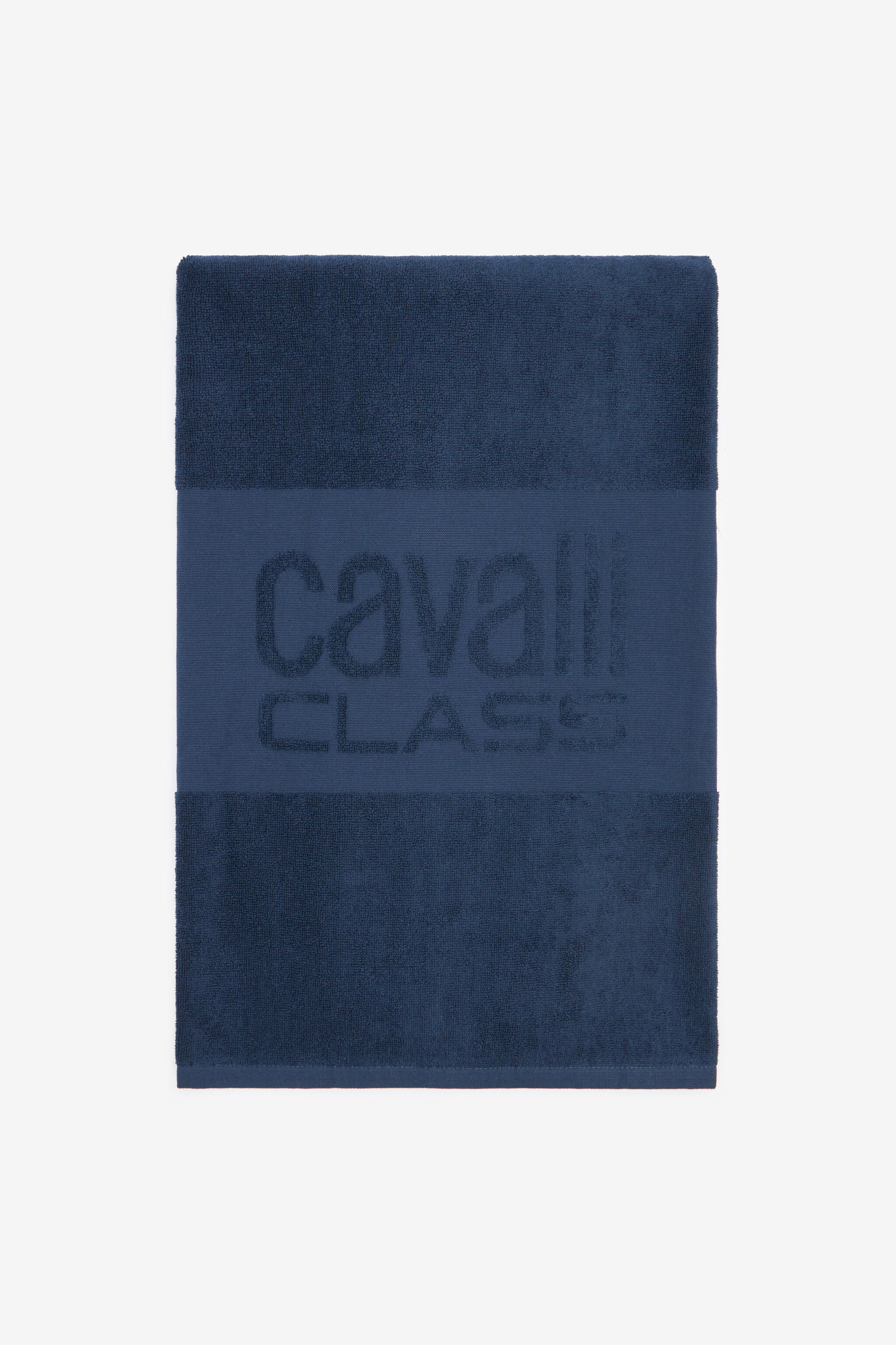 CL Strandtuch Mit Logo Cavalli Class Navy QXH01I-RW006