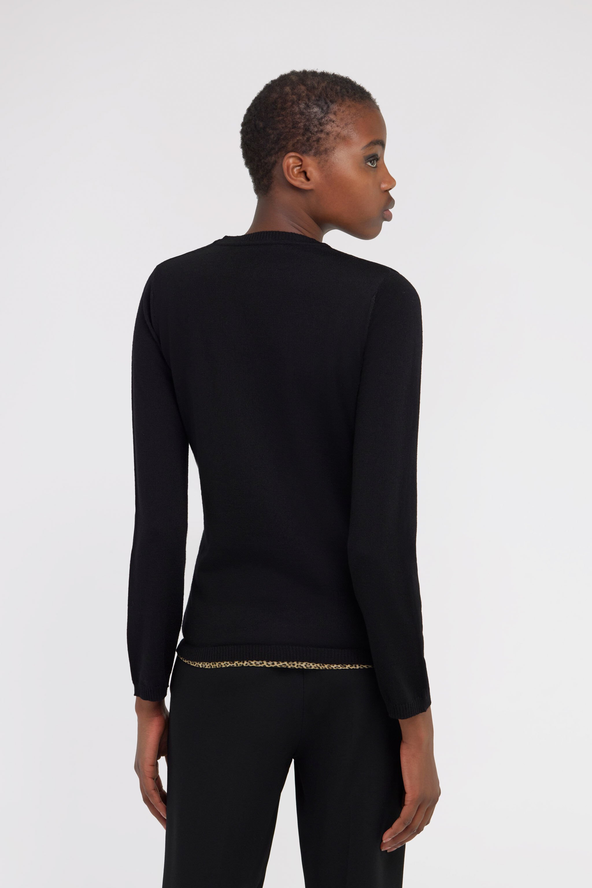 RC Maglia girocollo Nero NOM00A-MQ030
