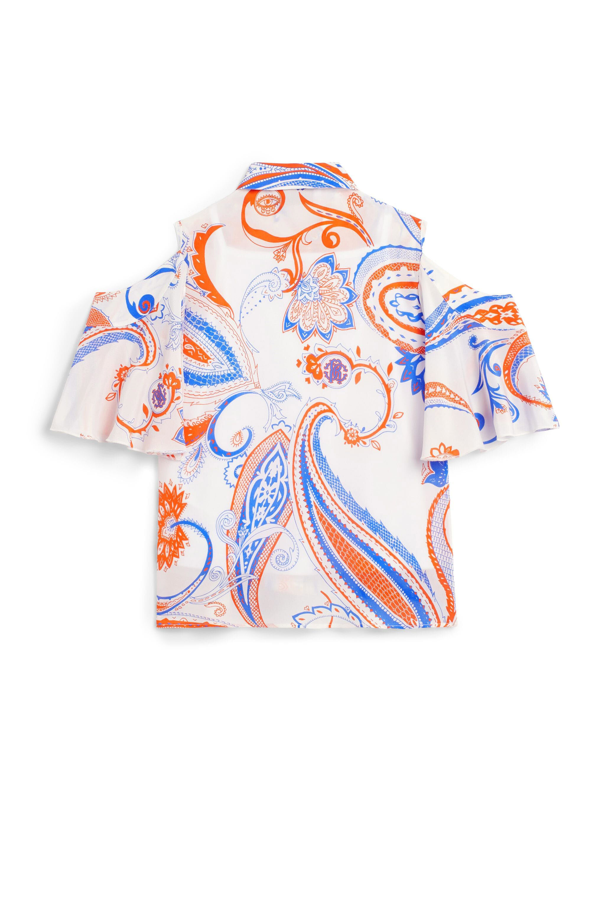 JU Lizard Bandana print top Orange IJT706-SQP82