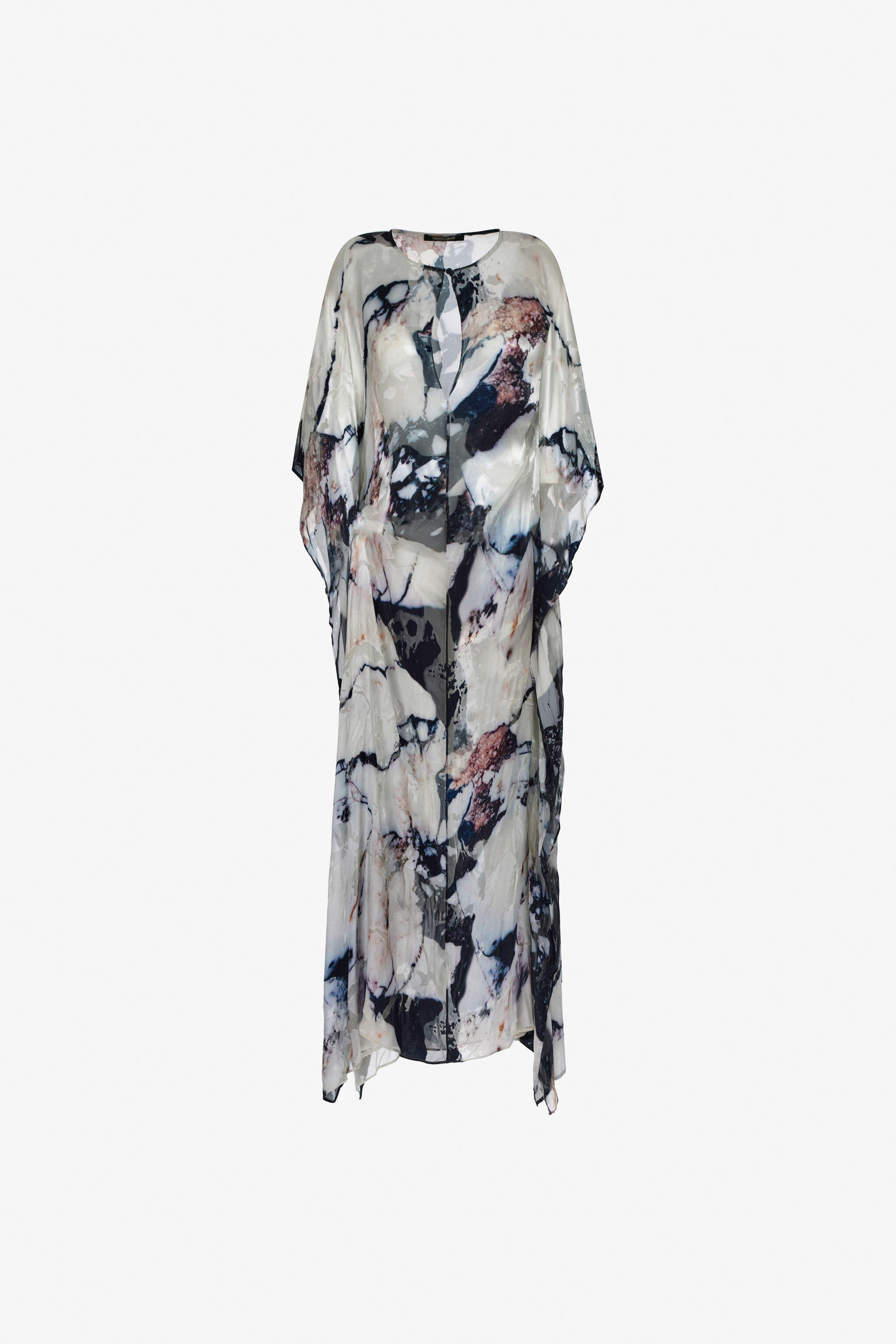 RC Marble Print Kaftan Black/White TWT150-HEN18