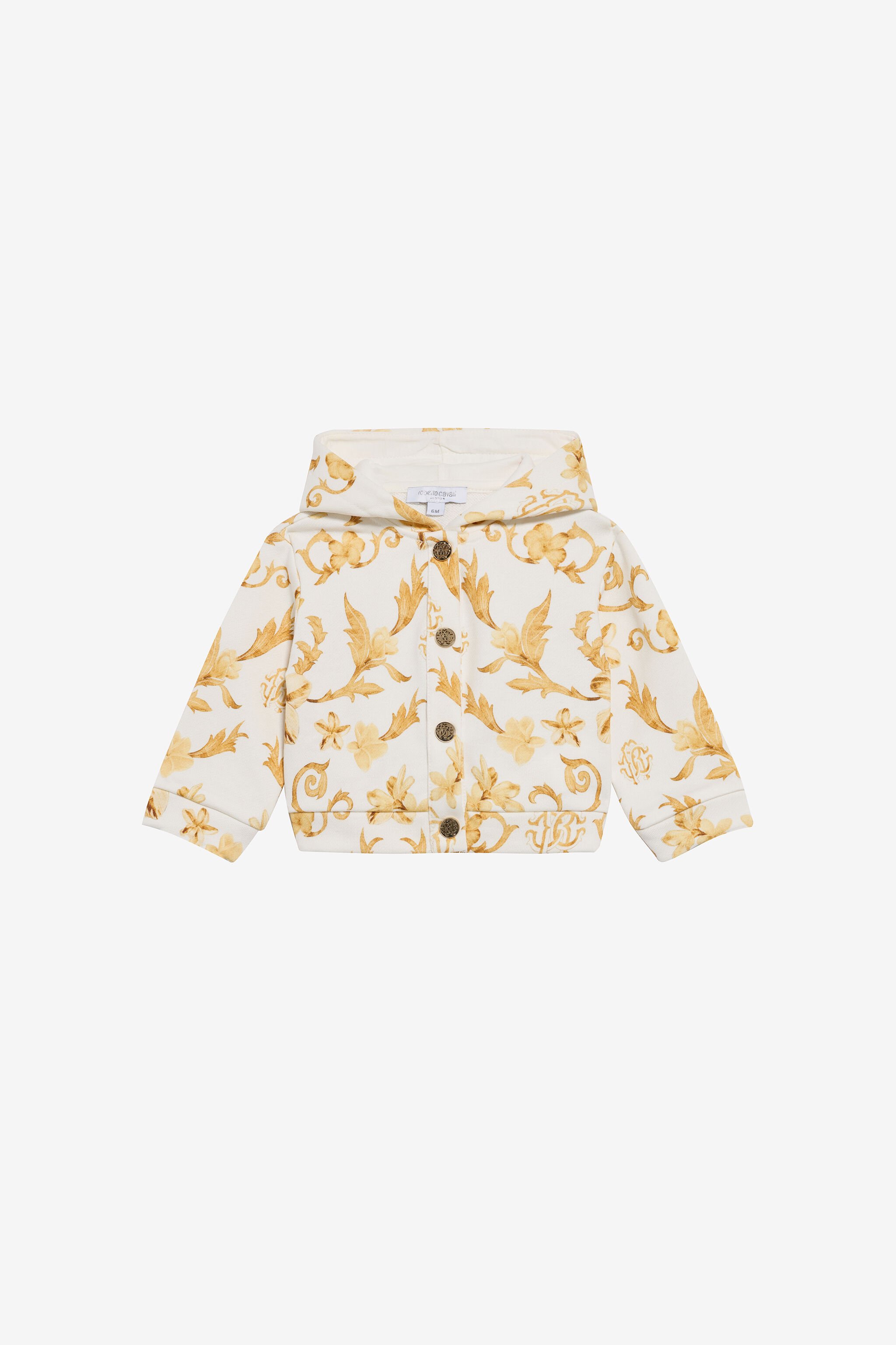 RC Sweat-shirt Imprimé Gold Arabesque WHITE/GOLD TJT663-5ON37