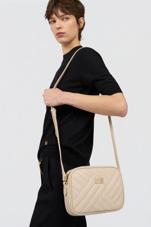 CL Quilted Crossbody Bag CL Quilted Crossbody Bag BEIGE SXB00E-AB076
