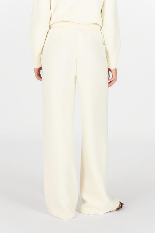 RC Drawstring trousers Ivory TKM200-MA133