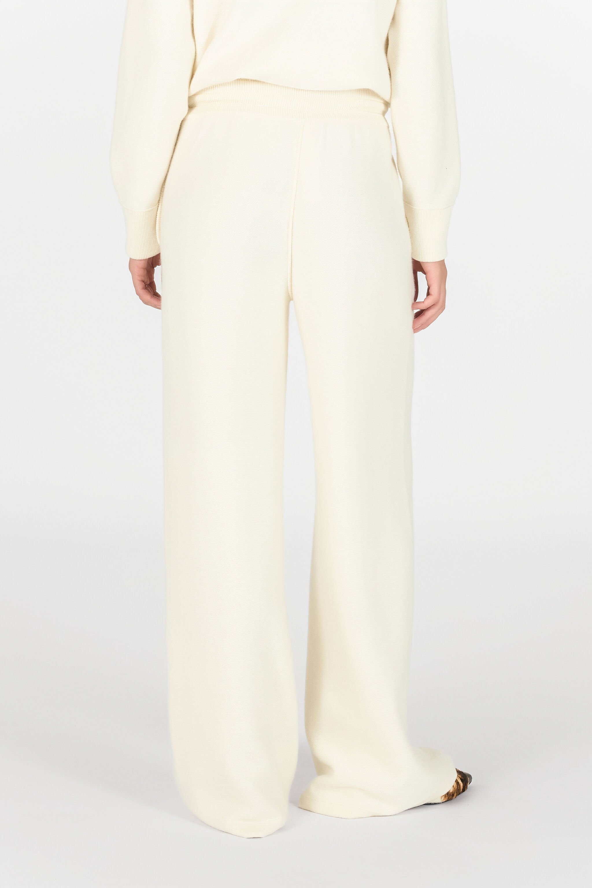 RC Drawstring trousers Ivory TKM200-MA133