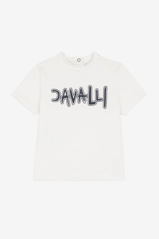 JU Logo-Print T-Shirt JU Logo-Print T-Shirt White OJT61C-JV025
