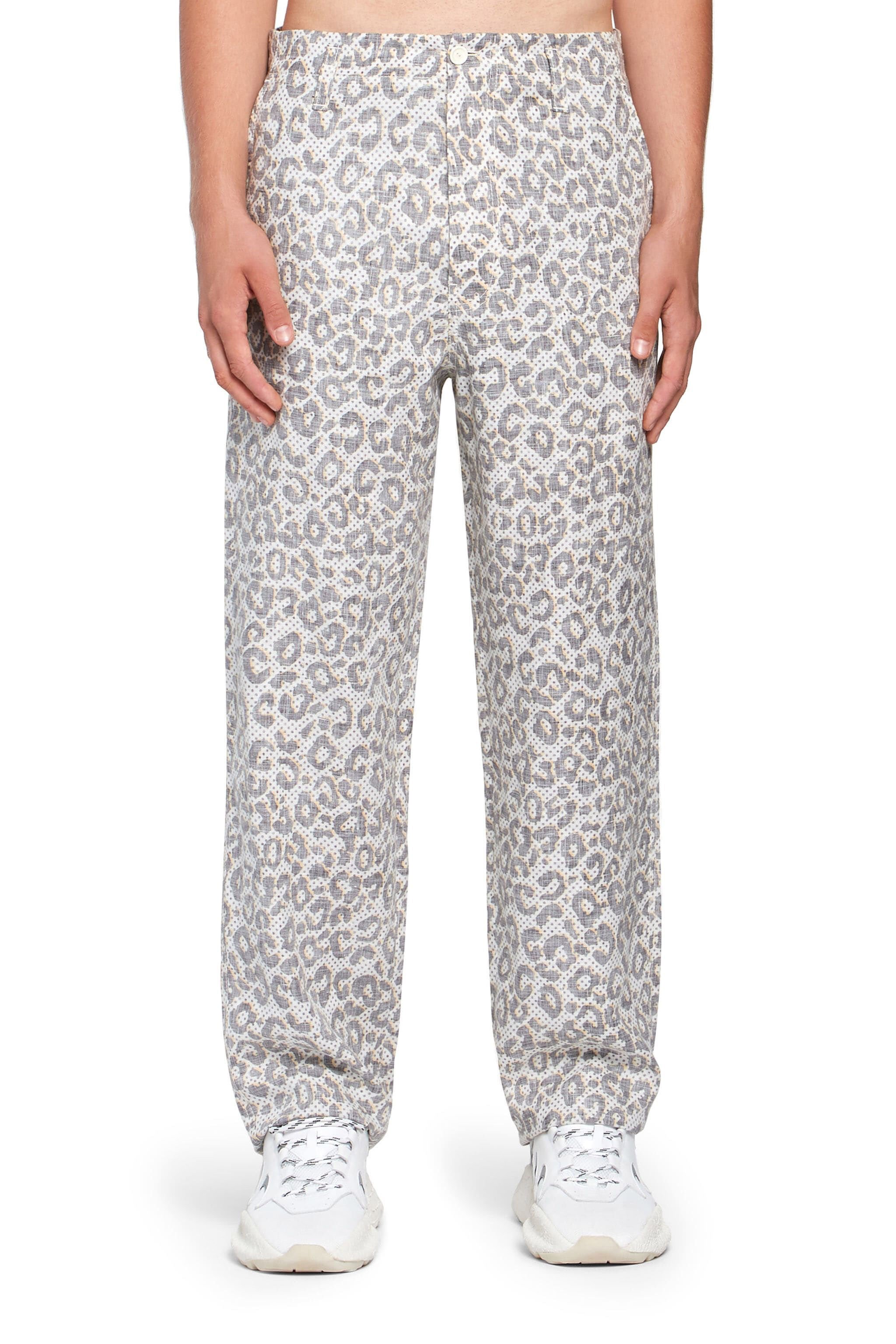 RC Leopard Polka Dot trousers ARAGONITE IMT205-3OQ95